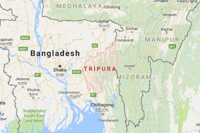 TMC MLA in Tripura Assembly snatches Speaker's ceremonial mace during protest 