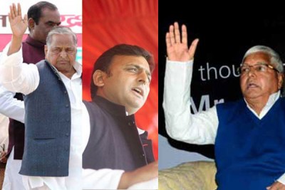 Lalu Prasad tries to mend rift between SP party chief  Mulayam and UP CM Akhilesh 