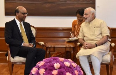 Singapore Deputy PM calls on Narendra Modi