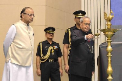 Pranab Mukherjee attends 40th Anniversary celebrations of Indian Civil Accounts Service 