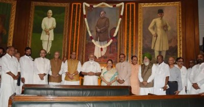 PM pays tribute to SP Mookherjee at Parliamentary House