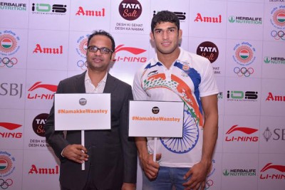 Tata Saltâ€™s â€œNamak ke Waasteyâ€ campaign supports and cheers Indian athletes heading to Rio Olympics 2016 