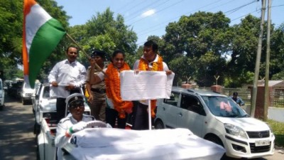 Tripura accords a grand welcome to gymnast Dipa Karmakar