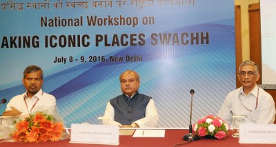 National workshop on cleaning up 100 iconic places in India  