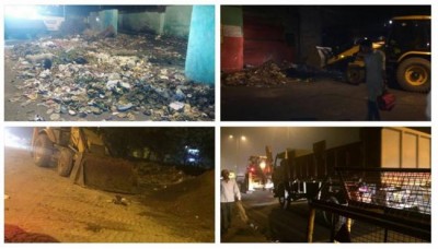 Delhi garbage: Striking sanitation workers clash with AAP's clean-up team