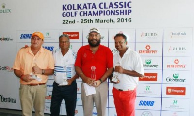 Rafick Ali Mollah and team win Pro-Am event of Kolkata Classic 2016