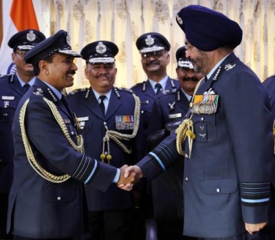 Air Chief Marshal BS Dhanoa takes over as Chief of Air Staff
