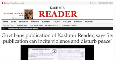 Ban on Kashmir Reader lifted