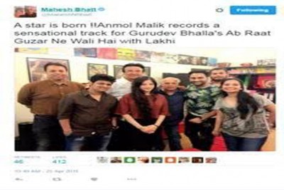 Mahesh Bhatt praises Anmoll Mallik