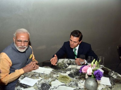 Narendra Modi, Mexican President dine together 
