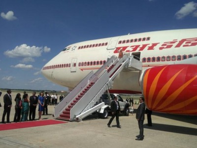 Narendra Modi arrives in US