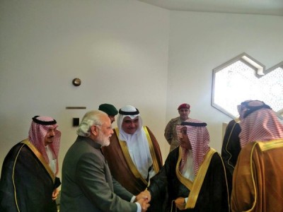 Narendra Modi reaches Saudi Arabia 