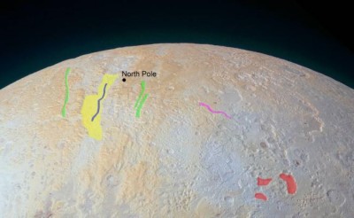 The Frozen Canyons of Plutoâ€™s North Pole
