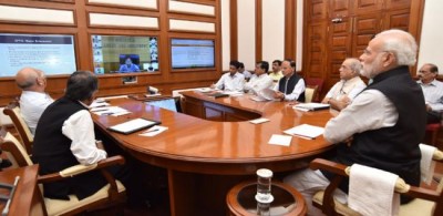 PM Modi interacts through PRAGATI 