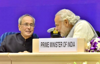 Narendra Modi congratulates President Mukherjee for receiving CÃ´te dâ€™Ivoire honour