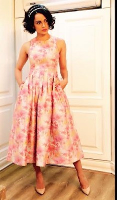 Kangana Ranaut recently spotted at a private dinner hosted by Narendra Modi