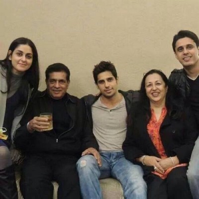 Sidharth Malhotra wants his family to visit him often