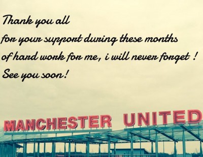 Valdes announces departure from Manchester United