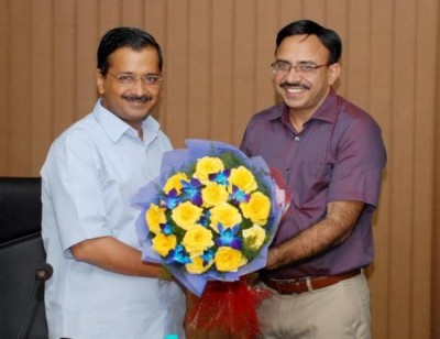 Delhi CM Arvind  Kejriwal unveils  elevated road