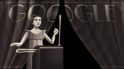 Google celebrates Clara Rockmore's 105th birthday with interactive doodle