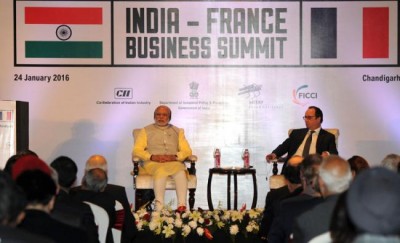 PM addresses India-France Business Summit in Chandigarh, 16 agreements exchanged