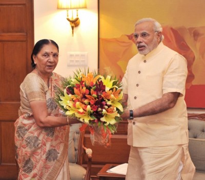 BJP accepts Gujarat Chief Minister  Anandiben Patel's resignation