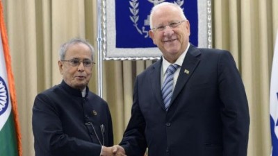 President of Israel Reuven Rivlin reaches India