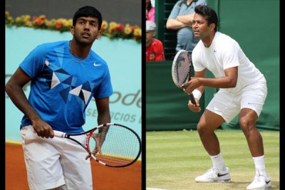 US Open: Rohan, Leander crash out, Sania advances