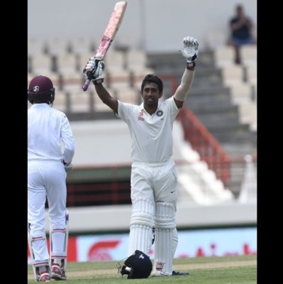 Wriddhiman Saha hits maiden century