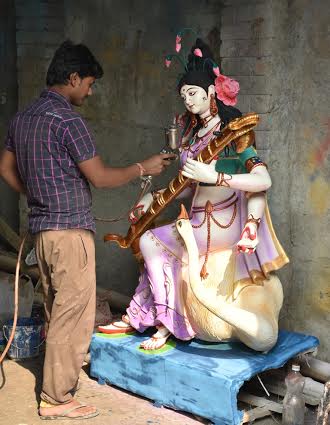 West Bengal celebrates  Saraswati Puja today