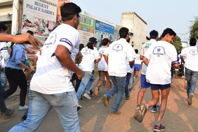 Narula Institute of Technology organises  mini marathon 