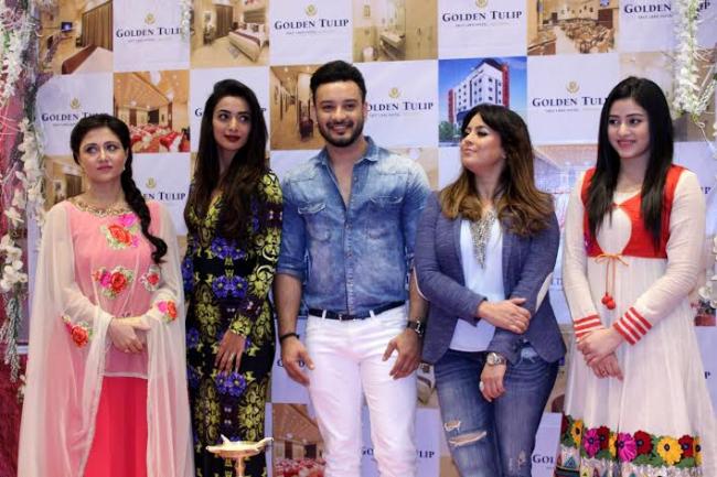 Kolkata: Actress Mahima Chaudhury inaugurates Golden Tulip hotel