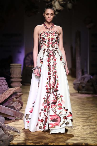 Designer Samant Chauhan showcases collection at Amazon India Fashion Week Day 1