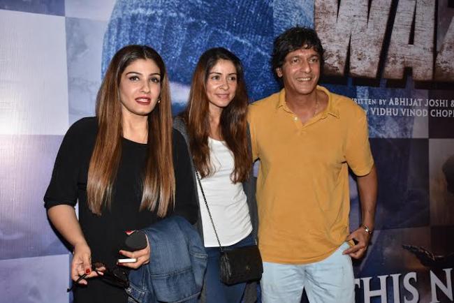 Sachin Tendulkar attends Wazir's special screening