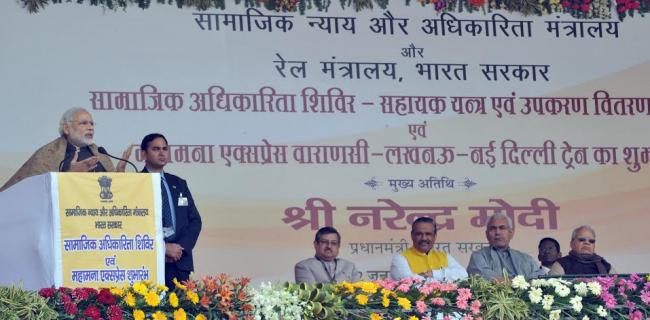 Narendra Modi in Varanasi
