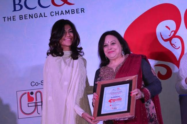  Bengal Chamber felicitates celeb mothers on  Woman's Day