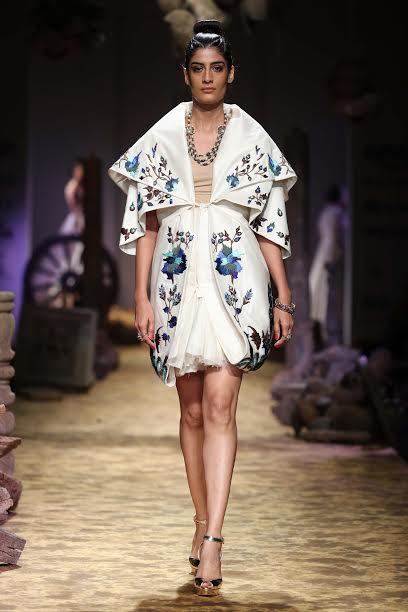 Designer Samant Chauhan showcases collection at Amazon India Fashion Week Day 1