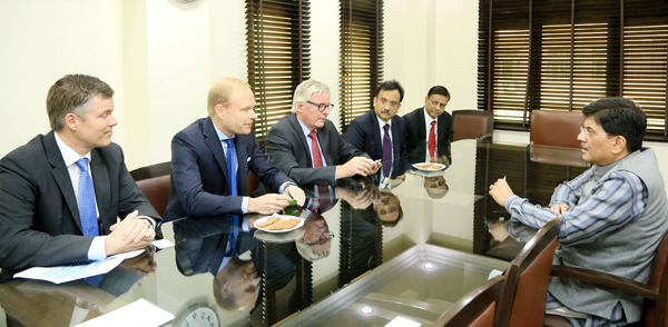 Kiren Rijiju meeting the youths and children from Jammu and Kashmir