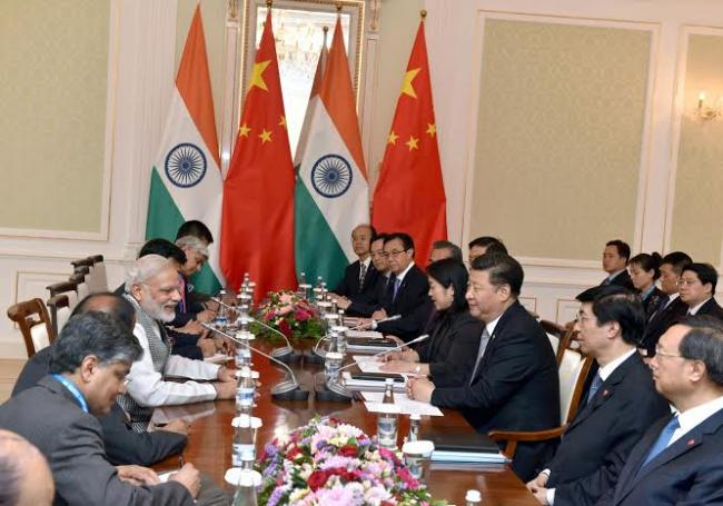 Narendra Modi arrives at Tashkent International Airport