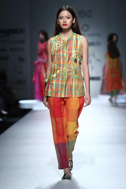 Amazon India Fashion Week Day 1: Designer Krishna Mehta showcases collection