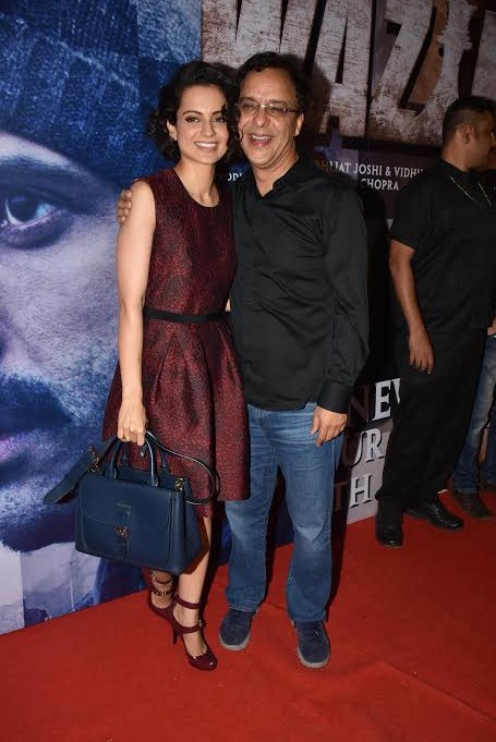 Sachin Tendulkar attends Wazir's special screening