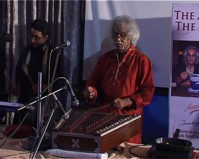 Pandit Tarun Bhattacharya ,Master Chef Pradeep Rozario presenteducation 