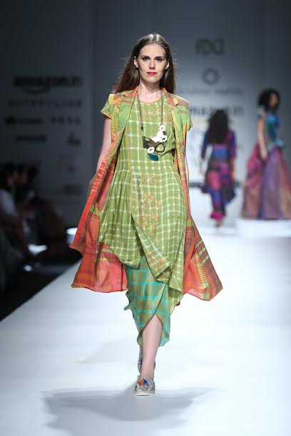 Amazon India Fashion Week Day 1: Designer Krishna Mehta showcases collection