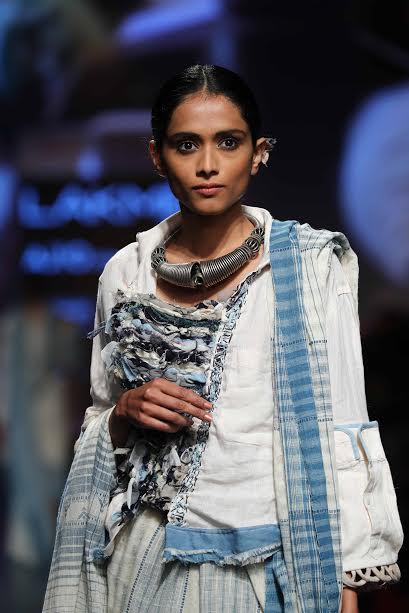 LFW: Models walk the ramp for designer Chaman Siju