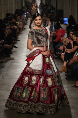 Disha Patani walks down ramp for Manav Gangwani