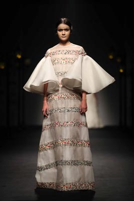 Designer Samant Chauhan displays his Spring Summer at AIFW 