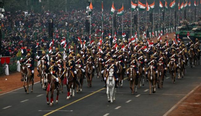 India celebrates 68th Republic Day by displaying its military might, cultural diversity