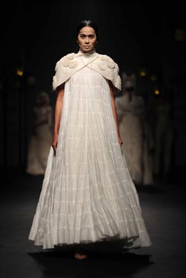 Designer Samant Chauhan displays his Spring Summer at AIFW 