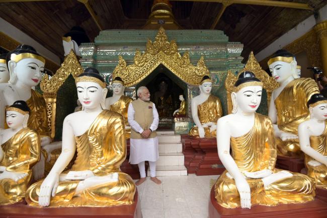 Prime Minister Narendra Modi's visit to Yangon, Myanmar 