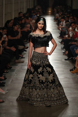 Disha Patani walks down ramp for Manav Gangwani